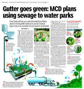 article gutter goes green mcd plans using sewage to water parks