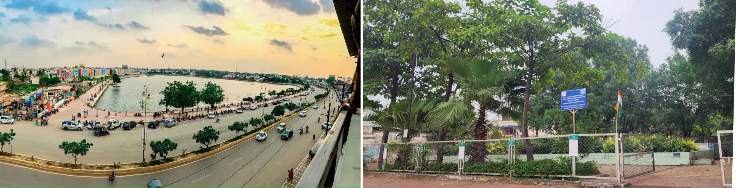telibandha talab marine drive, raipur